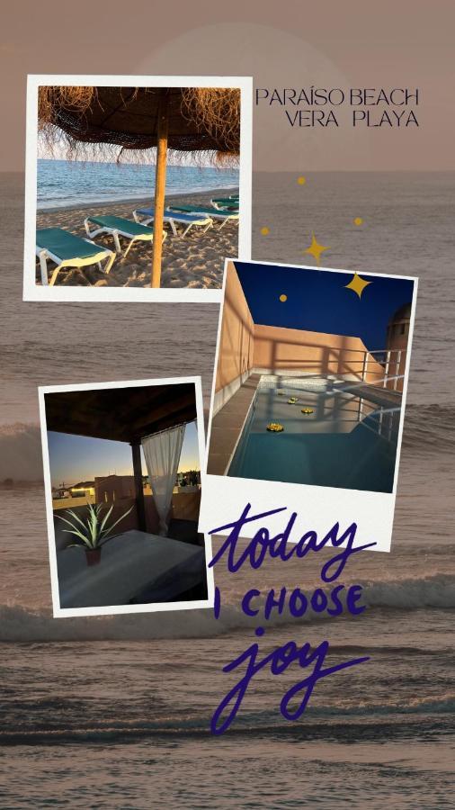 Atico Paraiso Beach Con Piscina Privada Vera Extérieur photo