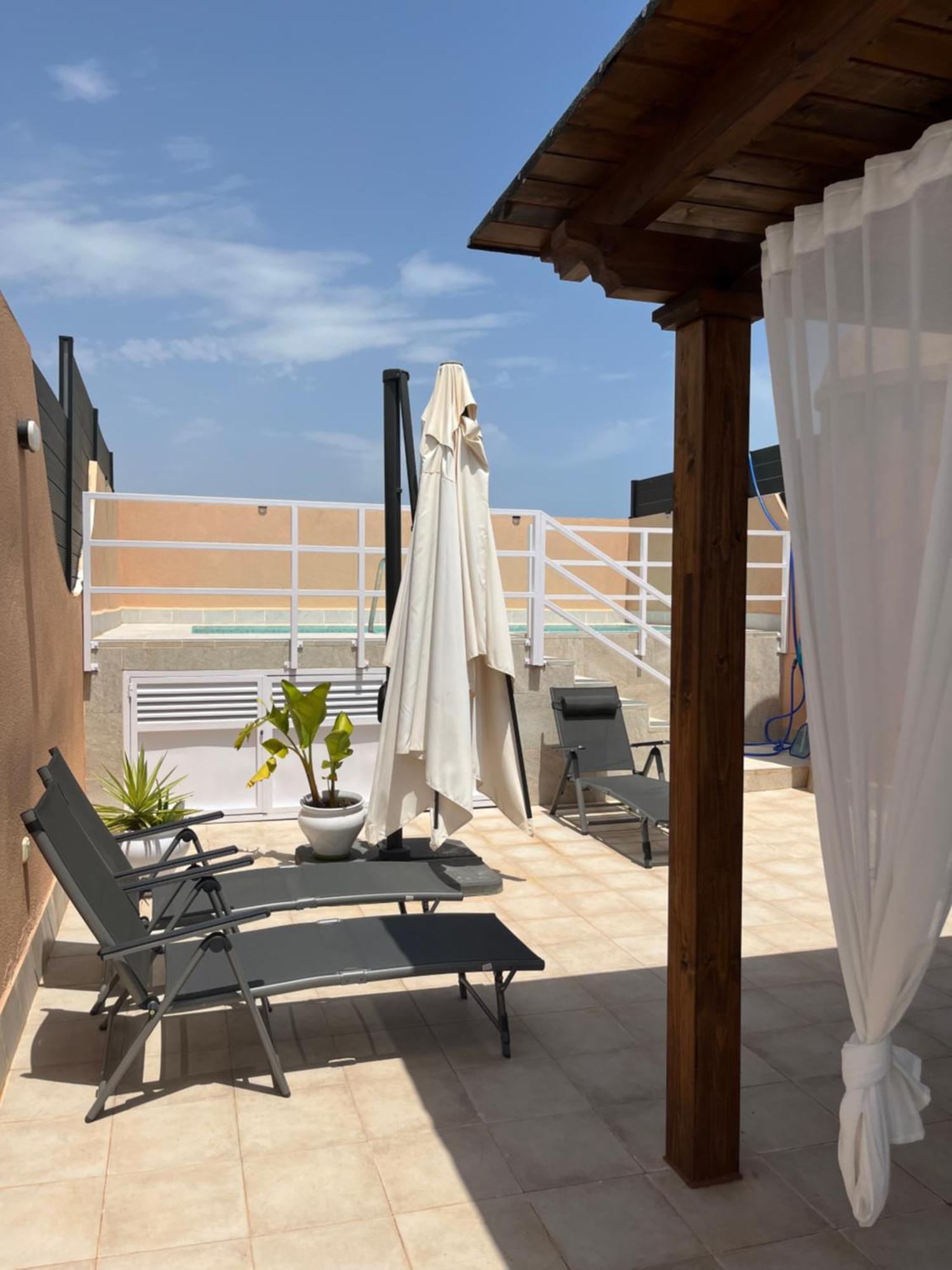 Atico Paraiso Beach Con Piscina Privada Vera Extérieur photo