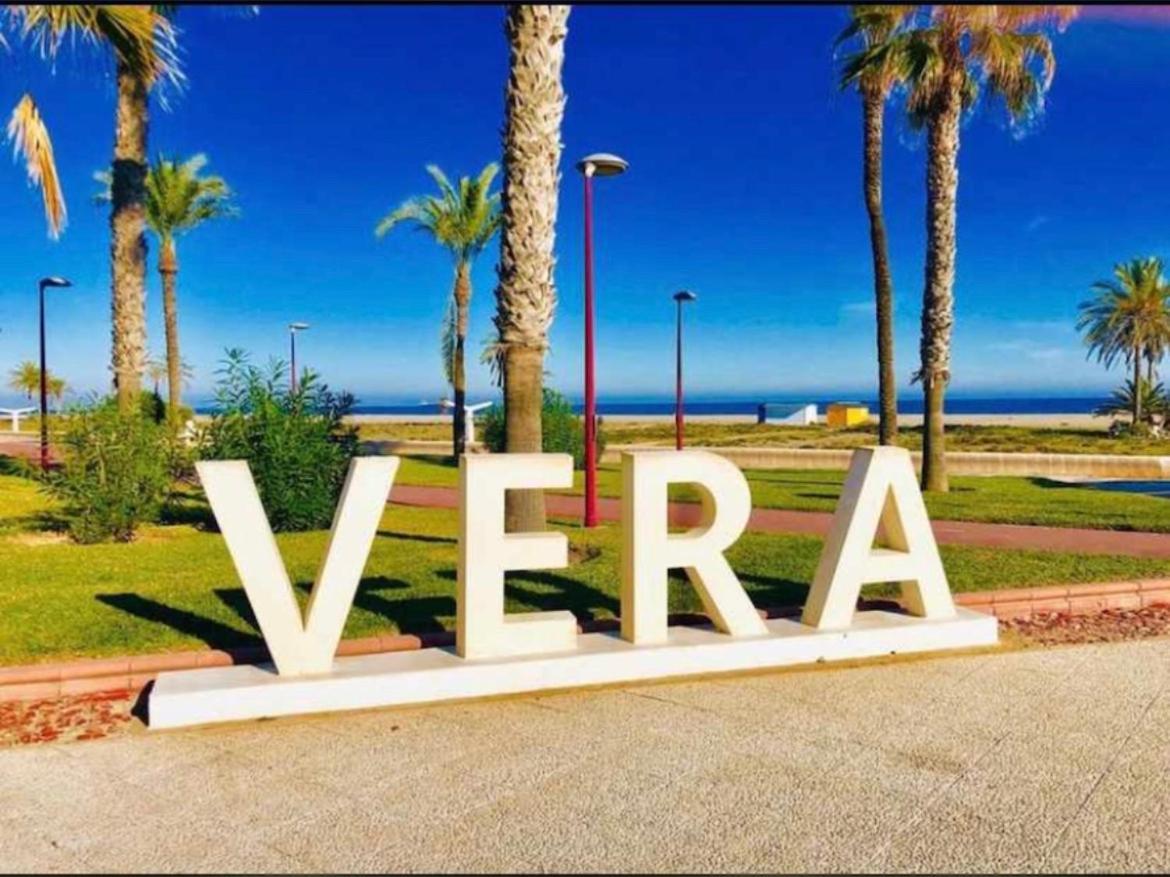 Atico Paraiso Beach Con Piscina Privada Vera Extérieur photo